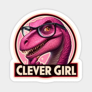 Clever Girl Logo Magnet