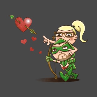 Shot Through The Heart: Olicity T-Shirt