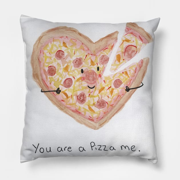 You are a pizza me Pillow by Charlotsart