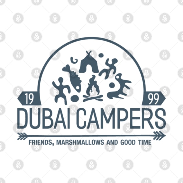 Dubai Campers, Friends Marshmallows and Good Time by bearded_papa
