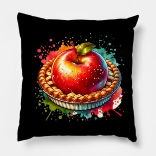 Apple Pie Art Sweet Kawaii Slice Since Vintage Pillow