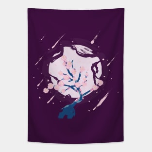 Azalea Falling Sky Tapestry