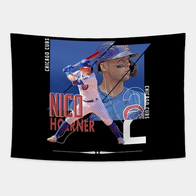 Nico Hoerner baseball Paper Poster Cubs 4