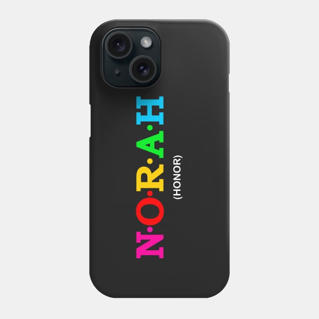 Norah - Honor. Phone Case by Koolstudio