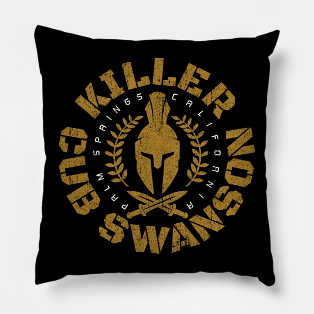 Cub Swanson Pillow by huckblade