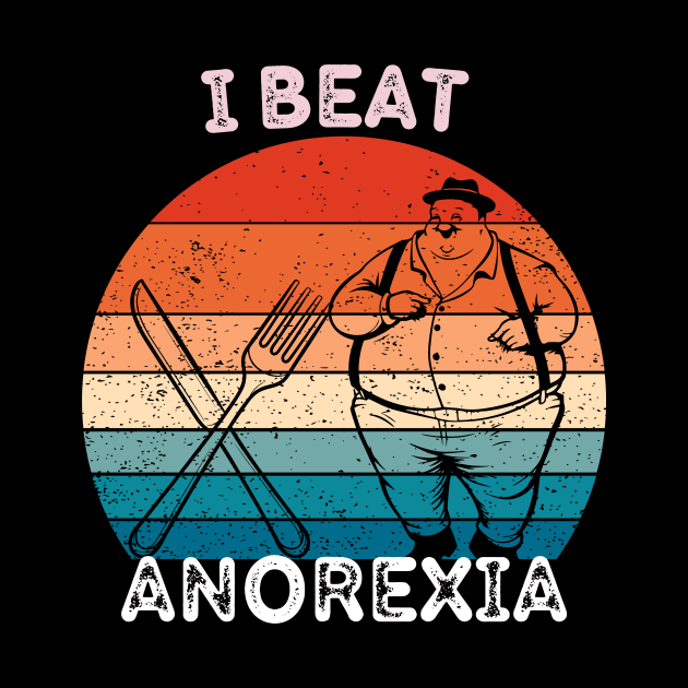 I beat anorexia by Vitarisa Tees