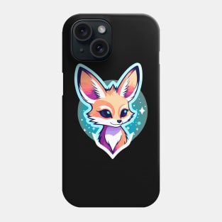 Fennec Fox Illustration Phone Case