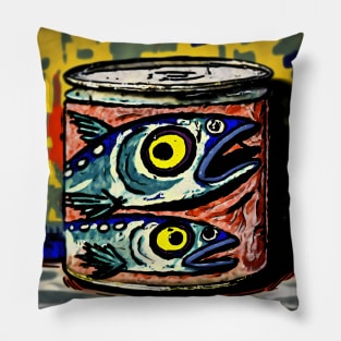 Can of Sardines Pillow