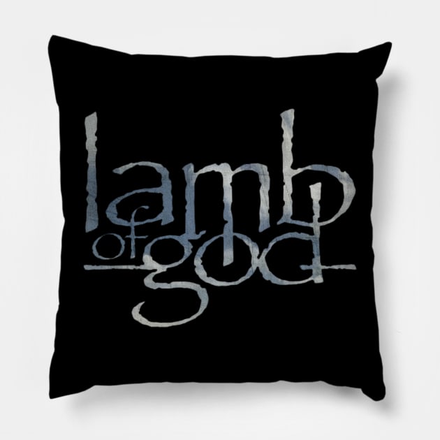 lamb of god Pillow by scary poter