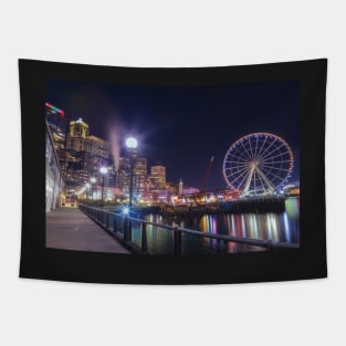 Seattle Wheel Tapestry