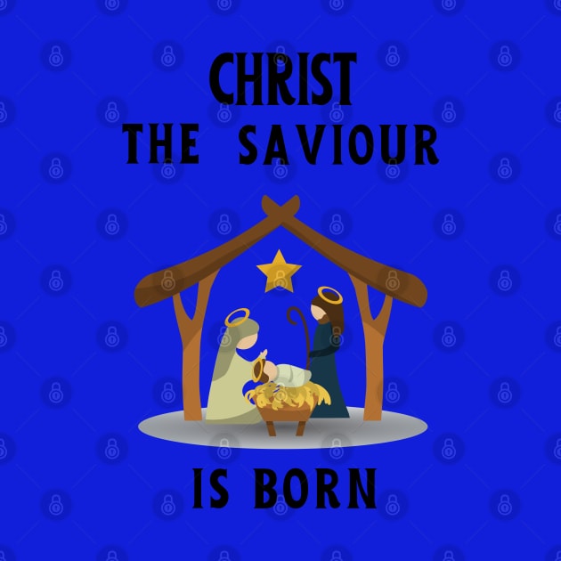 Christ the saviour is born - Christmas begins with Christ by Rubi16