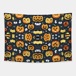 Halloween art ideas pattern #2 Tapestry