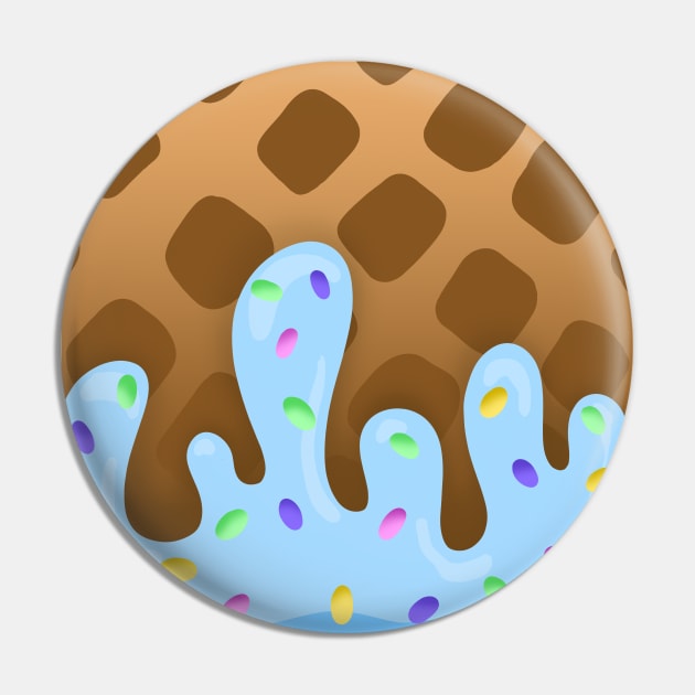 Upside Down Ice Cream Drips Pin by KelseyLovelle