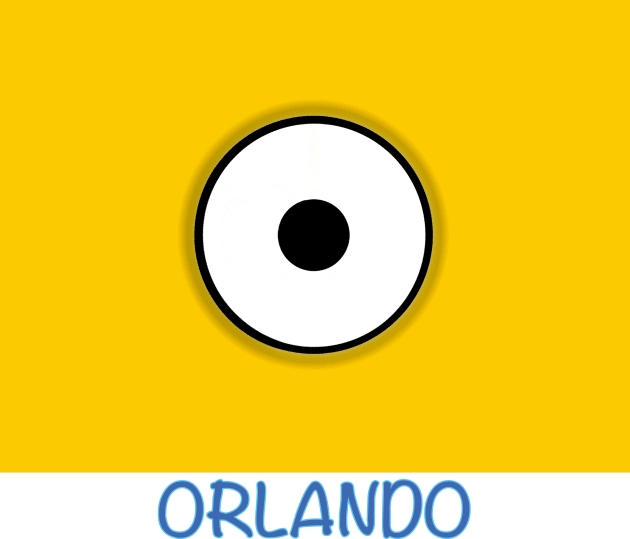 MINI YELLOW ORLANDO Kids T-Shirt by LuckYA