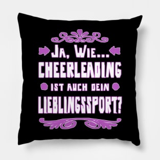 Cheerleading Pillow