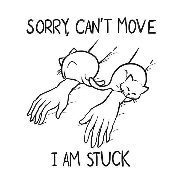 Sorry, can't move because of cats (only lines) by Whoana Keli