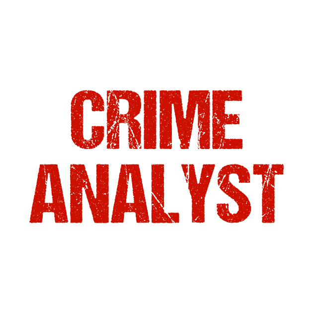 Crime Analyst by Riel