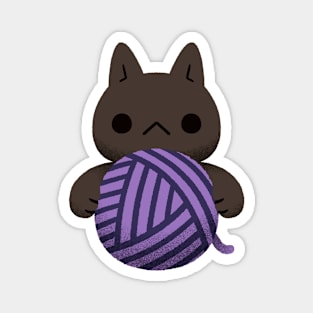 Yarn Kitty - Burmese Magnet