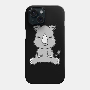 Cute Baby Rhino Phone Case