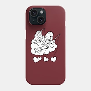 twin bears fishing Phone Case