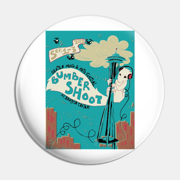 Bumbershoot Poster Pin by SimplyKitt