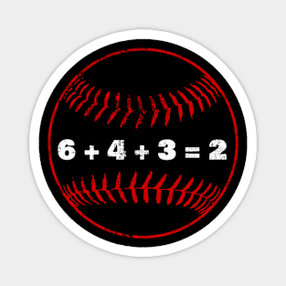 Baseball 6432 Double Play 6432 Magnet