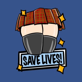 Thicc Thighs Save Lives T-Shirt