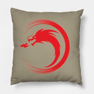 Dungeons and dragons- Dragon icons Pillow