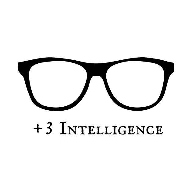 Glasses +3 Intelligence BL by ImpishTrends