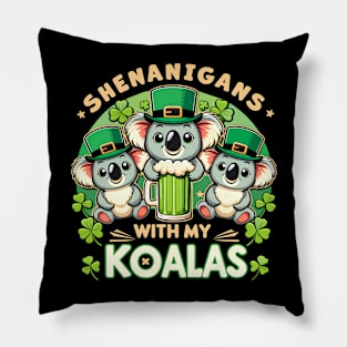 Shenanigans With My Koalas Pillow