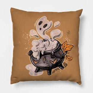 witch's cauldron Pillow