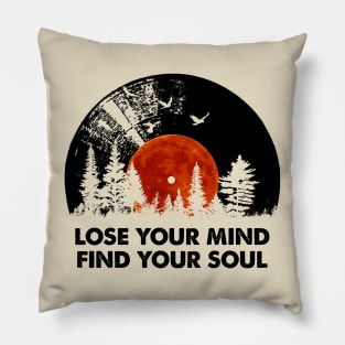 Record Lose Your Mind Pillow