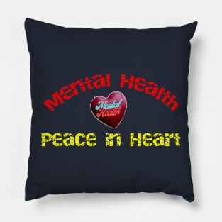 Peaceful Mind Shirt Line Pillow