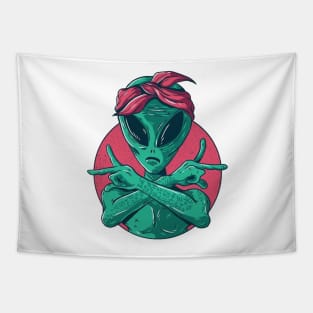 Gangsta Alien Tapestry