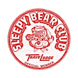 Sleepy Bear Club - Vintage Design T-Shirt