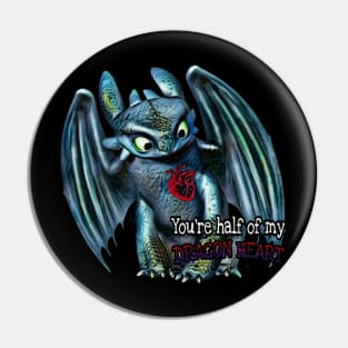 dragon heart Pin