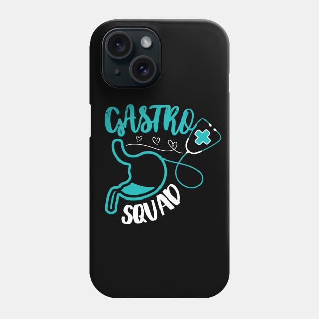 Gastro Squad - Medical Assistant Gastroenterology Phone Case by JunThara