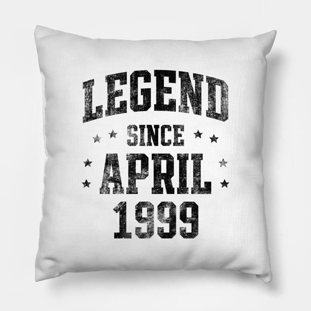 Legend since April 1999 Pillow by Creativoo