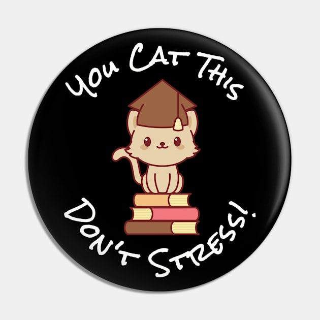 Teacher Test Day State Testing.  You Got This Testing Day Pin by Funkrafstik