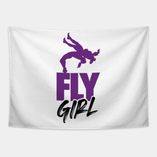 FLY GIRL Tapestry