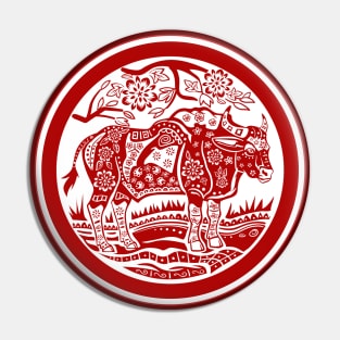 Chinese Zodiac - Ox Pin