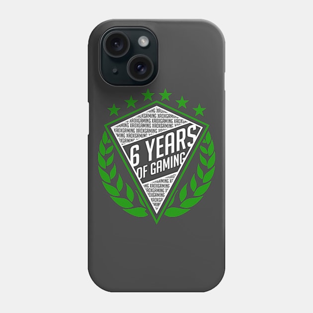 6th Anniversary (WHITE) Phone Case by xAOxGaming