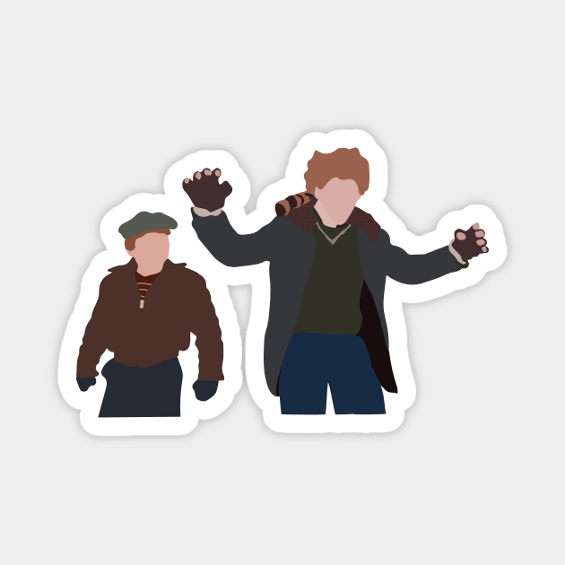 Bullies Scut Farkus & Grover Dill Magnet by SLAG_Creative