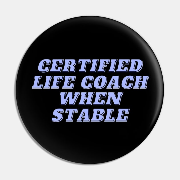 certified life coach Pin by segismundoart