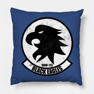 E-2 Hawkeye (distressed) Pillow