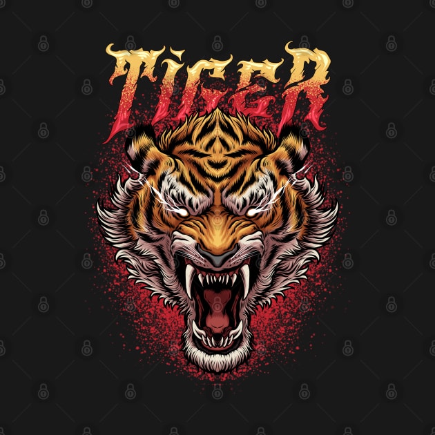 Tiger Roar 2nd by triandk.artwork