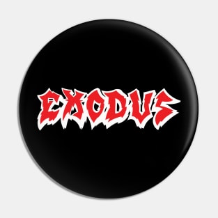 exodus band Pin