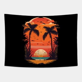 summer sunset Tapestry