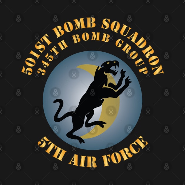 5th AF - 345th BG - 501st Bomb Squadron X 300 by twix123844