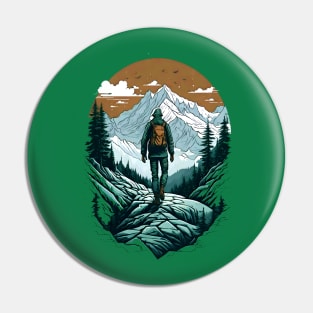 Hiking Lover Gift Pin